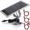 SUNER POWER 10W 12V Solar Battery Charger Maintainer, Built-in Smart MPPT Charge Controller, Adjustable Mount Bracket, Waterproof 10 Watt Solar Panel Kits for Car Automotive Boat Marine RV Trailer - size: 10W Pro