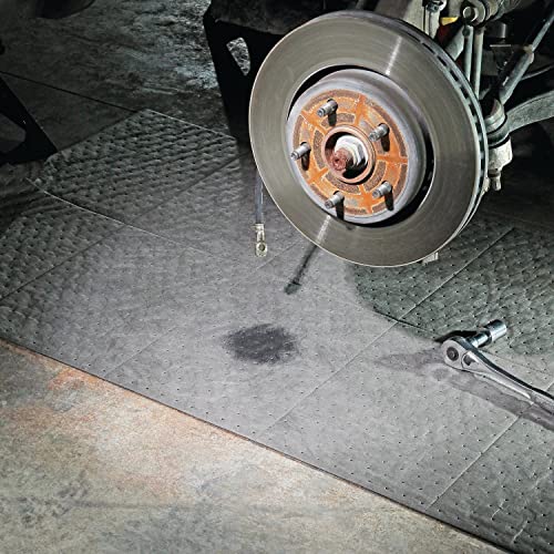 PIG Absorbent Mat Roll - 30" W x 150' L Heavyweight Mat Roll - Absorbs up to 40.2 Gallons per Roll - MAT230 - size: 30" x 150' Roll