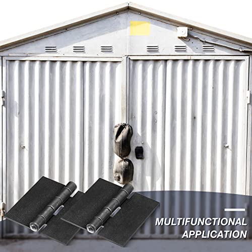 Therwen 8 Pcs Weld Hinges Heavy Duty Steel Butt Hinge Corrosion and Rust Resistant Long Lasting Trailer Gate Hinge for Heavy Gates Doors (3 Inches) - size: 3 Inches