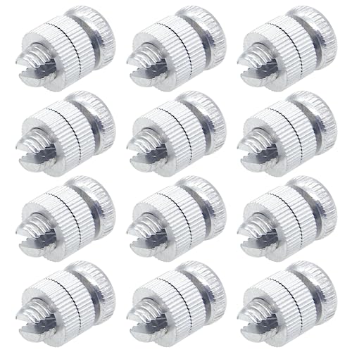 Electric Fence Wire Connectors, 12-Pack Aluminum Split Bolts for 12-17 Ga | 12-pack electric fence connectors, aluminum split bolts for 12-17 ga wire, galvanized steel & poly, rust & cold resistant