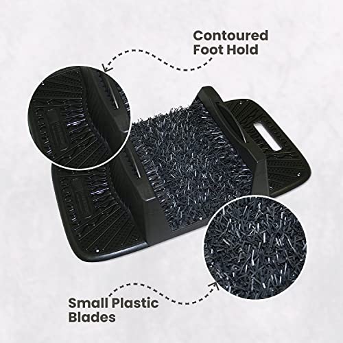 Clean Machine 10376937 Astroturf Dirt Trapper Shoe & Boot Scraper, Flint
