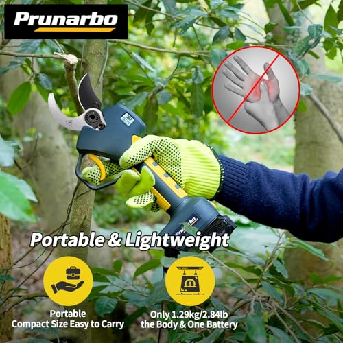 40mm Cordless Pruning Shears Tool Only, Compatible with Makita | 1.6 inch Adjustable Cutting Capacity, Compatible with Extension Pole for Gardens, Fruit Trees & Professional Pruning - style: PR-E40-Body