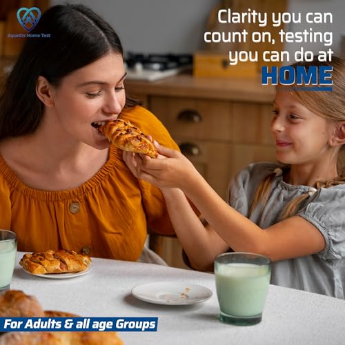 Comprehensive Food and Environmental Allergy Test for Adults & Kids- Clinical-Grade Accuracy, Cover 95% Food & Inhalant Allergic Reactions, Real Serum Sample, Painless Collection