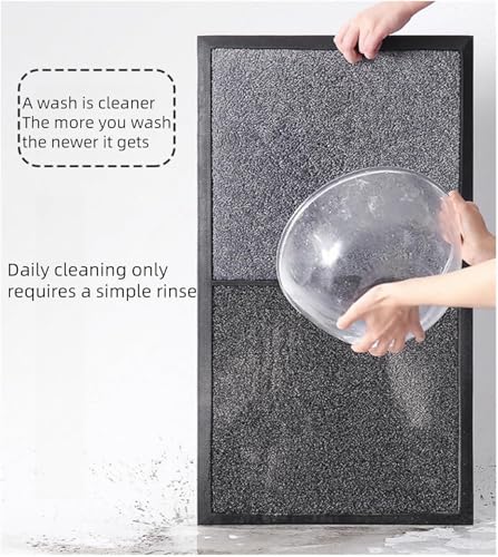 Disinfection Floor Pad Mat Sanitizing Floor Mat Multifunction Entrance Mat Footbath Rug Shoe Home Hotel (60x90cm Brown) - color: 60x90cm Brown