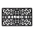DII Rubber Doormats Collection All Weather, 18x30, Welcome Scroll - color: Welcome Scroll, size: 1'6" x 2'6" (Rectangular)