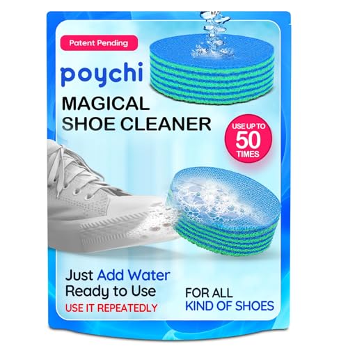 Shoe Cleaner Kit – Portable Sneaker Soles Scrubber Rag for Leather, Suede & More