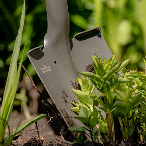 Radius Garden 25811 Pro-Lite Carbon Steel Floral Shovel, Red - style: Floral Shovel