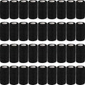 AZEN 36 Pack Self Adhesive Bandage Wrap, 4" X 5 Yards Elastic Cohesive Bandage Wrap, Black Athletic Tape, Tattoo Grip Tape Wrap, Vet Wrap, Ankle Tape - color: Black, size: 4IN - 36Pack
