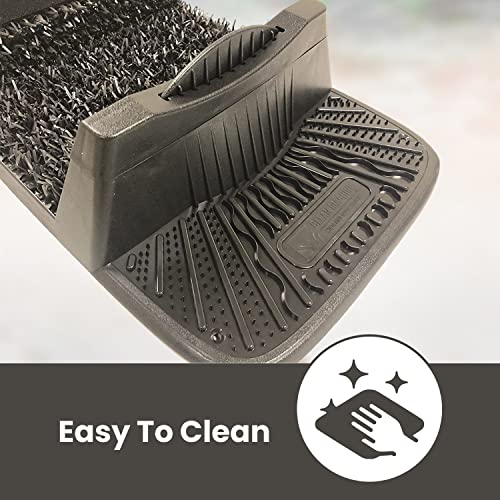 Clean Machine 10376937 Astroturf Dirt Trapper Shoe & Boot Scraper, Flint