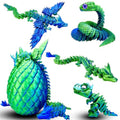 5 Pcs，12" 3D Printed Dragon Eggs,Dinosaur Egg,Crystal Dragon Toys,Snake Eggs, Animals,Fidget Toy,Desk Executive Toy，Easter Eggs Basket Stuffers,Toys for Boys Kids Teen 5-7 4-6 8-12 - color: Pp-01