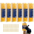 Mifoci 6 Pcs Livestock Scratching Brush Goat Scratcher Livestock Brushes, Goat Scratching Post with 24 Screws Wooden Self Grooming Brush for Small Goats, Sheep, Pigs, Cow, Horses