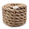 Natural Jute Rope 1-3/16 Inch x 50 FT (30mm) – Extra Thick Jute Rope for Large Swings, Posts, Fencing & Rustic Décorg, Landscaping, Crafting, Gardening, DIY Projects, Home Décor, and Outdoor Use - size: 1-3/16" x 50'