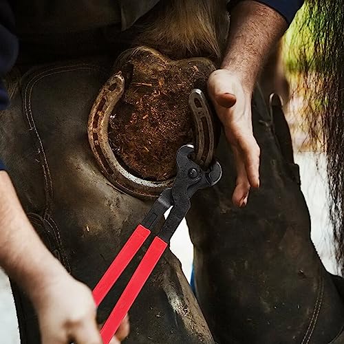 Hoof Nipper Trimmer 14in Hoof Clippers Horseshoe Pliers Hoof Trimming Tools Horse Equipment Equestrian Supplies