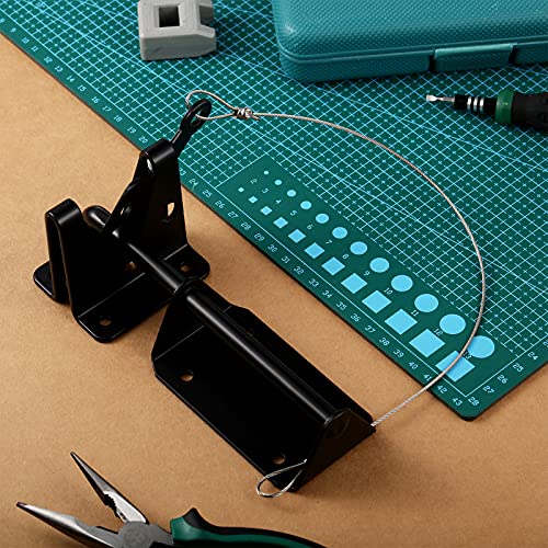 Moxweyeni 6 Pieces Gate Latch Cable Pull Latch String Fence Gate Lock Opener for Metal Vinyl Wooden Fences Adjustable, 19 Inch (Silver,1.5mm) - color: Silver, size: 1.5mm