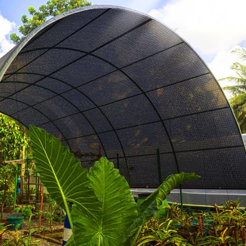 70% Shade Cloth, 14FTx20FT HDPE Mesh Tarp with Reinforced Grommets, Outdoor Sun Shade Net for Greenhouse, Plants, Garden, Pergola, Patio, Chicken Coop (14FT*20FT) - size: 14FT*20FT