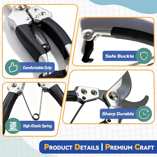 Goat Hoof Trimmers & Farrier Shears, Hoof Trimmers For Goats and Sheep | Multi-Purpose Goat Hoof TrimmerShear Garden Wire Pipe Cutting Tool-Curved Blade - color: Curved Blade