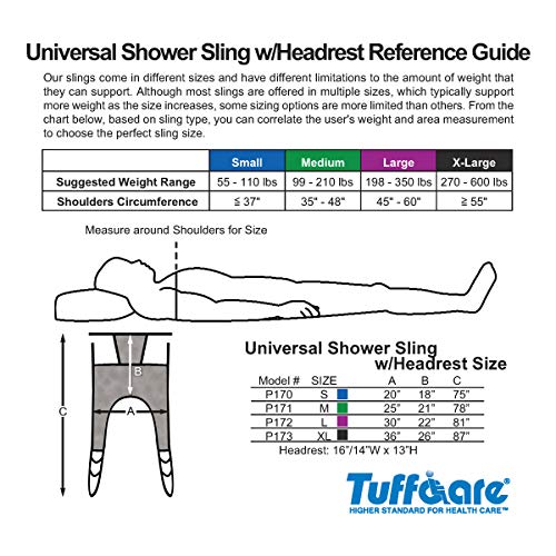Electric Patient Lift - Rhino Lift with Manual Low Base - with Universal Divided Leg Shower Sling(Large), 450 lb. Weight Capacity. - color: Lift+shower U Sling, size: Large