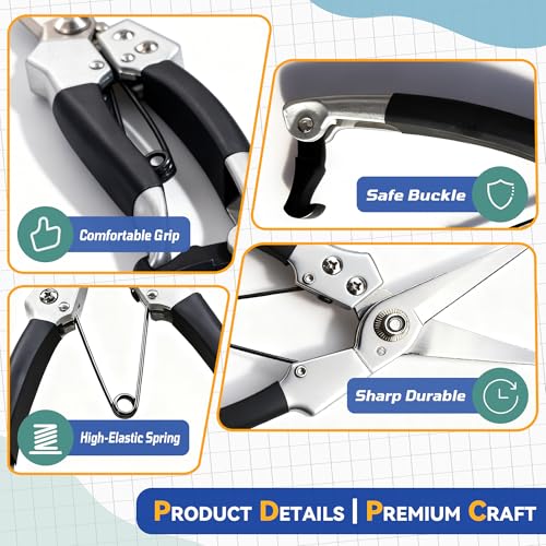 Goat Hoof Trimmers & Farrier Shears, Hoof Trimmers For Goats and Sheep | Multi-Purpose Goat Hoof TrimmerShear Garden Wire Pipe Cutting Tool-Straight Blade - color: Straight Blade
