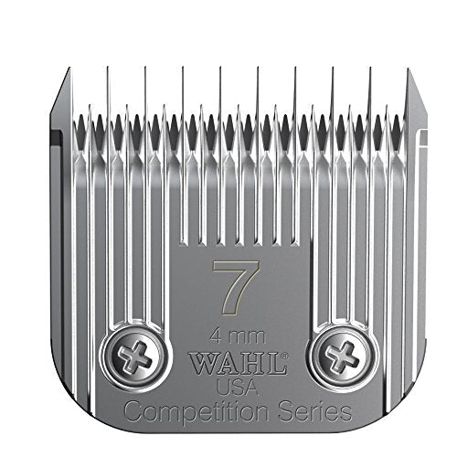 Wahl Professional Animal #7 Skip Medium Competition Series Detachable Blade with 4/25-Inch Cut Length (#2367-100), Steel - size: 7