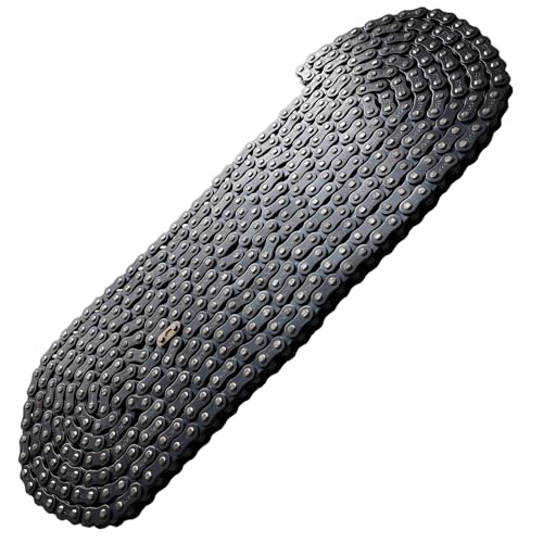 08B Roller Chain 20 Feet 480 Link with Chain Breaker | with 10 Connecting Links for Chain Driven Sliding Gate Opener for Replacement and Extension 08B Metric Standard 428#