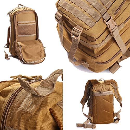 Luminary Tactical Trauma Kit Fully Stocked First Aid Kit Backpack EMS/EMT First Responder Medical Bug Out Bag for Preppers Professionals and Outdoorsman (Coyote Tan) - color: Coyote Tan