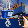 Digital Crane Scale,2200lb/1T Heavy Duty Digital Hanging Scale,Crane Scale Industrial with Remote Control and LCD Screen,High Precision Electronic Weighing Crane Scale for Market,Factory,Construction - size: 1T