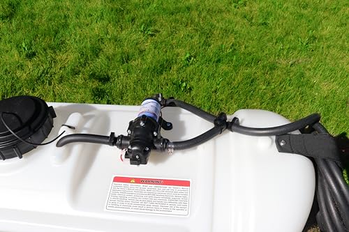 25 Gallon Pull-Behind Trailer Broadcast Sprayer - 1.1GPM, 7' Swath - size: 25 Gallon, style: Tow-Behind