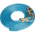 Mustang Poly Lead Rope 9ft. with Bolt Snap - color: Aqua