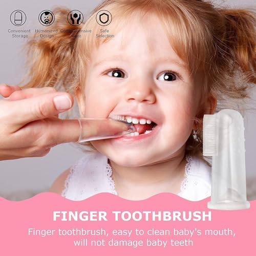 Baby Healthcare and Grooming Kit for Newborn Kids, 31PCS Upgraded Safety Baby Care Kit, Newborn Nursery Health Care Set, Baby Care Products (Pink（31PCS) - style: PINK-31