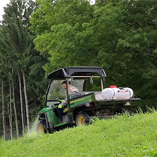 Chapin 97300 Made in USA, 15-Gallon 12 Volt Deluxe Dripless EZ Mount ATV/UTV Spot Sprayer, 2.2 GPM, Translucent White