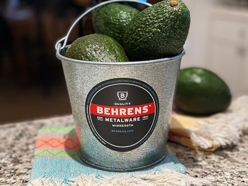 Behrens 1202 Galvanized Steel Pail, 2-Quart (12-Pails) - style: 12 Pails