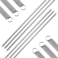 6pcs Extension Springs,0.047"x0.4"x20" 304 Stainless Steel | Extension Springs with hook ends 20inch - size: 0.047"x0.4"x20"