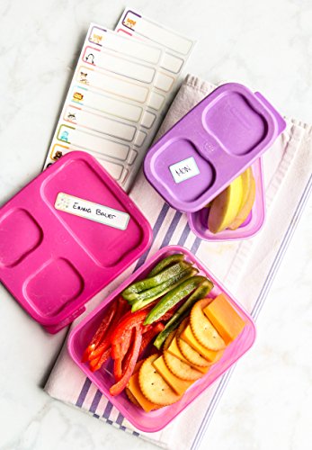 Bottle Labels, Write-On, Waterproof Labels, Self-Laminating for Baby Bottles for Daycare, Dishwasher-Safe (Variety Set of 3) - color: Variety Set of 3