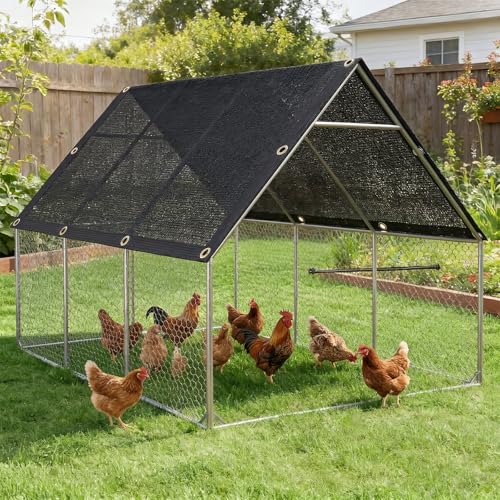 20' x 48' Garden Shade Cloth, 50% Sunblock Mesh with Grommets | Breathable 50% shade cloth with reinforced taped edges and grommets every 40 in for greenhouses, gardens, patios and kennels - size: 20'x48'