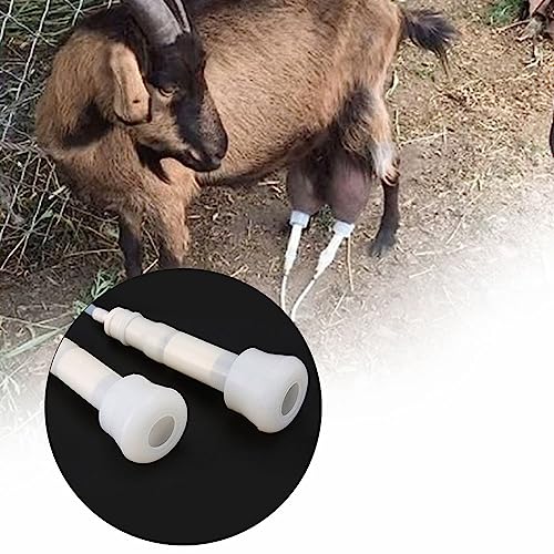Yosoo Health Gear Goat Milking Machine Kit, Manual Vacuum Pump System | 3L Portable Household Milker, Cow Farm Bucket Pail, Stainless Component, Homestead Dairy, Hand Operated Extractor