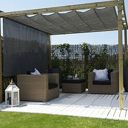 winemana 40% Black Shade Cloth, 20 x 48 FT Durable Mesh Tarp with Grommets, Resistant Garden Sun Shade Netting, Shading Antifreezing for Pergola, Greenhouse, Plants Growing, Chicken Coop - size: 40%-20 FT x 48 FT