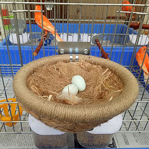 YJJKJ Natural Mixing Nesting Material Pads for Bird Nest, Bird Nest Material, Great for Nest Building and Hideouts, 40g/1.4 oz