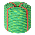 Arborist Rope Tree Climbing Rope(1/2inch x 100ft) 48 Strands Bull Rope for Construction Climbing Swing Sailing - size: 1/2 x 100ft, style: Green