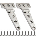 316 Stainless Steel T Hinges Marine Grade 4'' x 2" Heavy Duty Boat Hatch Hinge (100 mm X 54 mm) 2 Pack Casting Cabinet Hardware Door Hinge with Screws - style: 4'' x 2" 2 Pack
