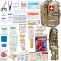 293Pcs/set - First Aid Kit Molle Pouches Emergency Survival Kit Suitable for Outdoor Activities, Home, School, Hiking, Car Travel and Camping - Quick Response First Aid Essentials (CP) - color: Cp