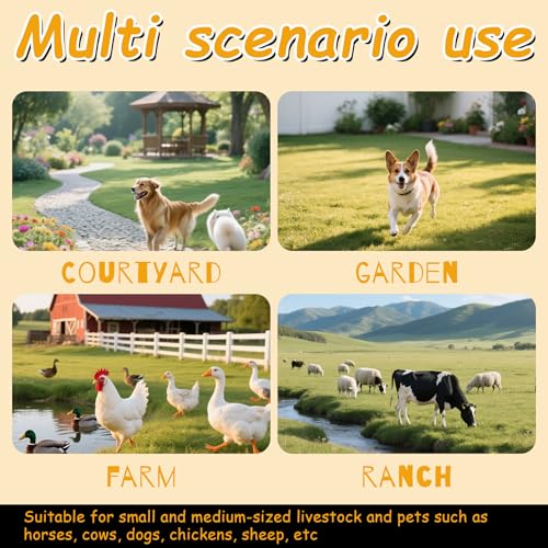 Automatic Animal Drinking Water Bowl with Float Valve and Drainage Hole 304 Stainless Steel Feeder Trough Dispenser Waterer Livestock Water Trough Suitable for Pet Dog Horse Cattle Goat Sheep（Dia 9in） - style: 0.6L-1pc