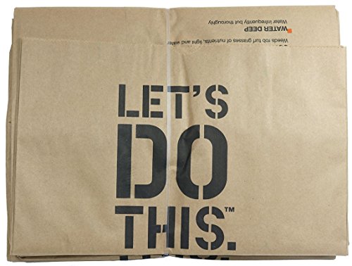 The Home Depot 49022 Heavy Duty Brown Paper Lawn and Refuse Bags for Home and Garden, 30 gal (Pack of 5) - size: 5 Count (Pack of 1)