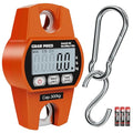GRAM PRES Digital Hanging Scale, Mini Crane Scale 660LB/300KG | Deer Hunting Scales,Digital Scale with Hooks for Farm Fishing, Fish,Luggage，Outdoor.