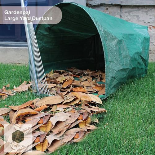 Gardenpal 2-pack 53 Gallon Yard Waste Bags for Collecting Leaves, Grass, and Debris, Lawn Bags, Horizontal Desgin for EASY Collecting Leaves, Large Capacity Lawn Bags - Durable and Reusable