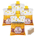 4 Pack Disposable Fly Traps Outdoor, Hanging Fly Bags for Patio Farm Ranch | Fly Hunter with Bait for Flying Insects, Waterproof Fly Catcher for Chicken Coop Barn - size: 4 Pack