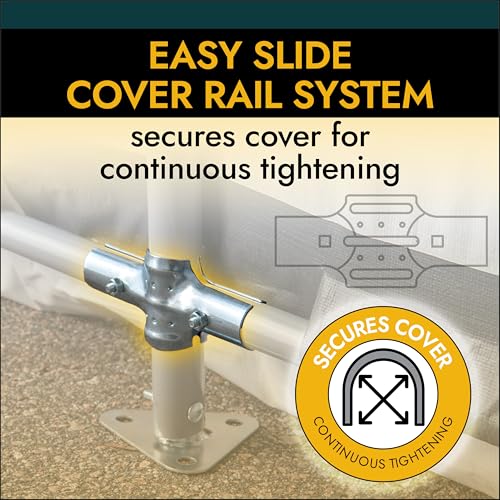 ShelterLogic 10' x 10' Powder Coated Green Corral Shelter Livestock Shade