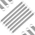 6pcs Extension Springs,0.047"x0.4"x6.5" 304 Stainless Steel | Extension Springs with hook ends 6.5inch - size: 0.047"x0.4"x6.5"
