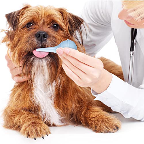 7 Pack Tube Feeding Kit, 8 FR Tubes & Syringes for Puppy Lamb Kitten | Whelping Newborn Care, Bulb Syringe Included, Goat Kid Foal Piglet Compatible, 10ml 30ml 60ml Syringes
