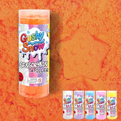 Orange Latex Preschool Dinosaurs Halloween Theme Sensory Bin Filler | Sensory Toys for Toddlers 3-4 Autumn Harvest Pumpkin Patch Warm Autumn Vibes for Kids & Seasonal Play - color: orange
