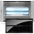 Catchmaster Vector Plasma Screened Wall-Mounted UV Fly Light Trap - 2,850 sq. ft. Catch Zone, Fly Trap for Dining Rooms & Commercial Kitchens and Fresh & Dry Food Storage, UV Lamp Flying Insect Killer - style: Plasma Screened - 2,850 sq ft